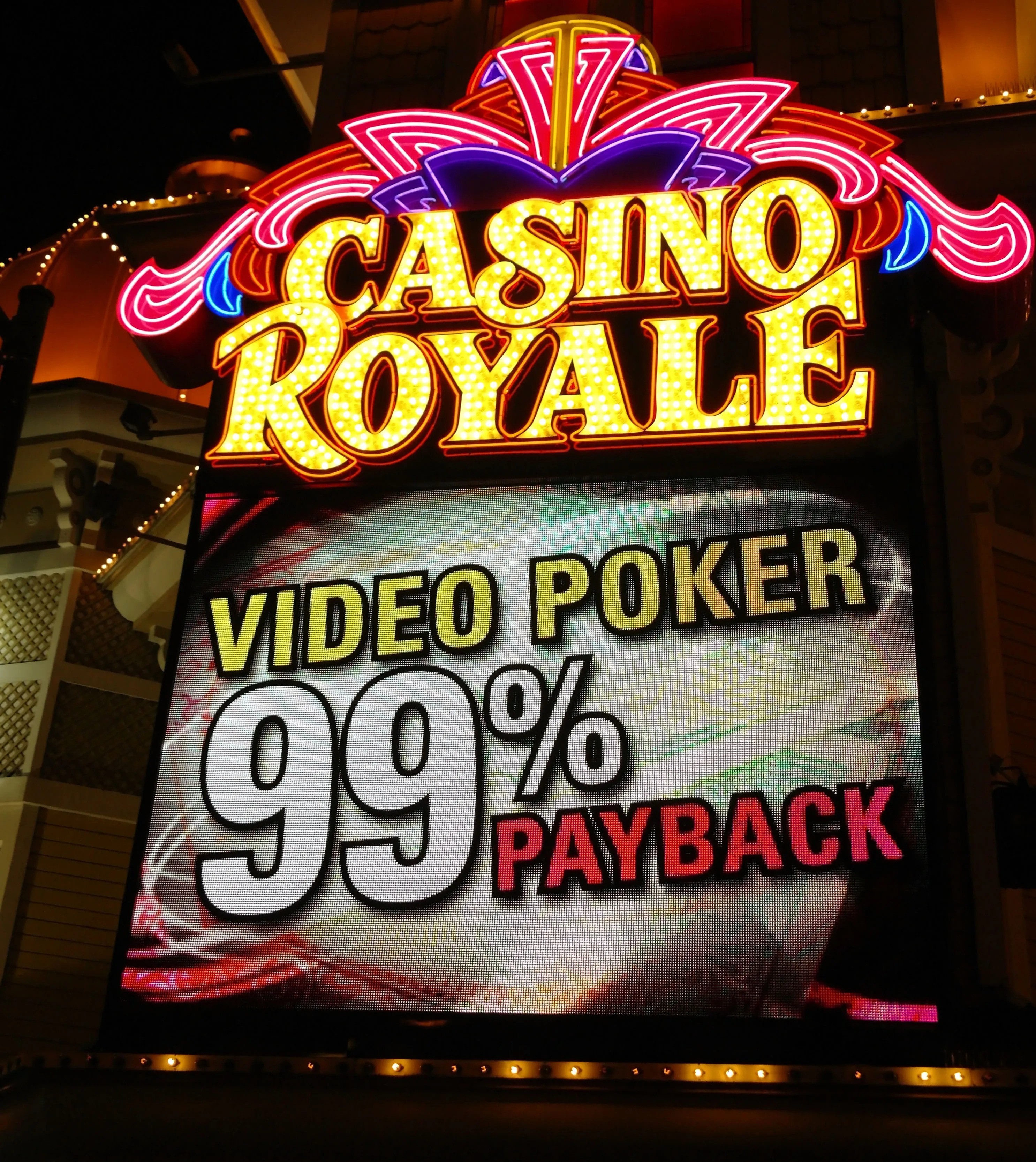 rentabilitatea la Video Poker