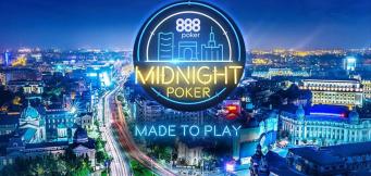 Midnight Poker revine pe 15 septembrie, sponsorizat de 888casino!