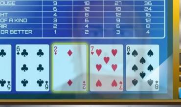 Video poker slot