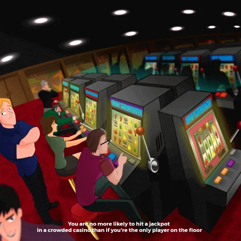 Crowded Casino Jackpot