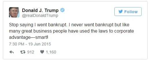 Trump tweet